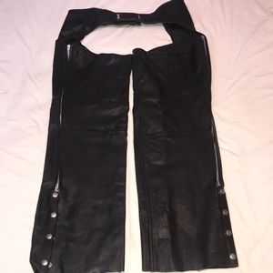 3. Genuine Leather All American CHAPS Vintage Black